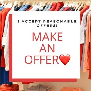 ❤️Make an Offer❤️